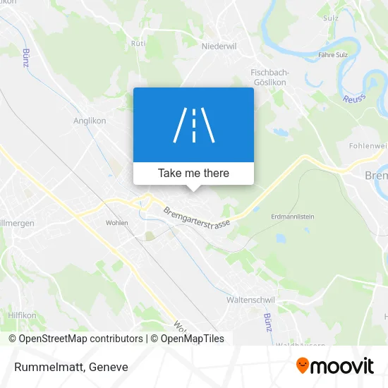 Rummelmatt map