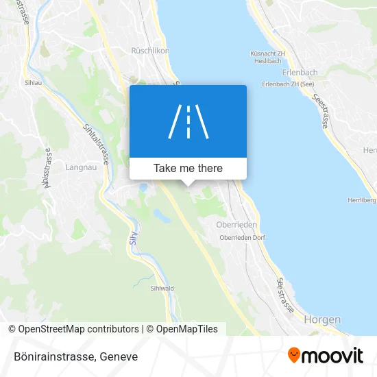 Bönirainstrasse map