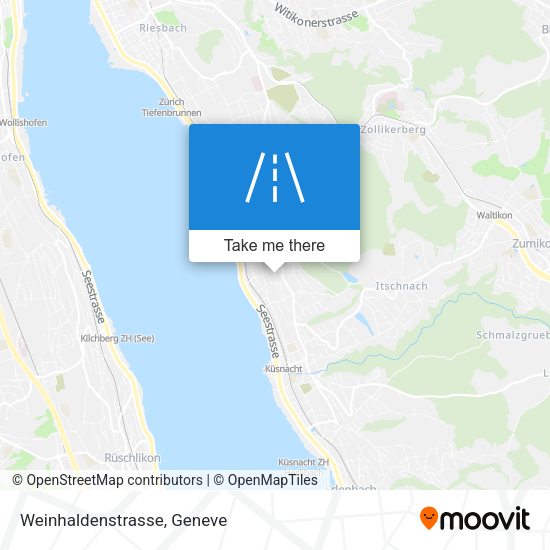 Weinhaldenstrasse map