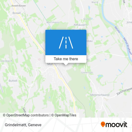 Grindelmatt map