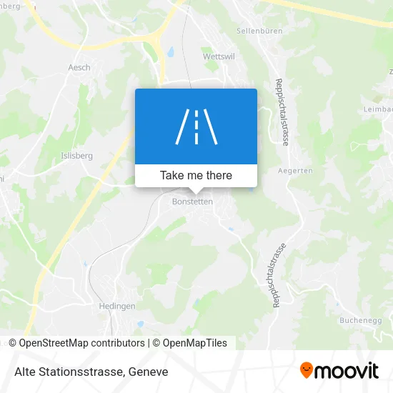 Alte Stationsstrasse map