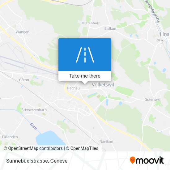Sunnebüelstrasse map