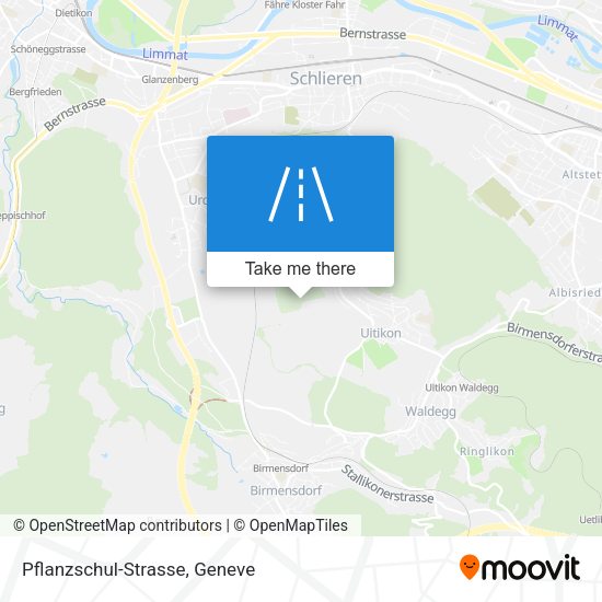 Pflanzschul-Strasse map
