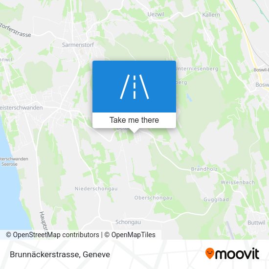 Brunnäckerstrasse map