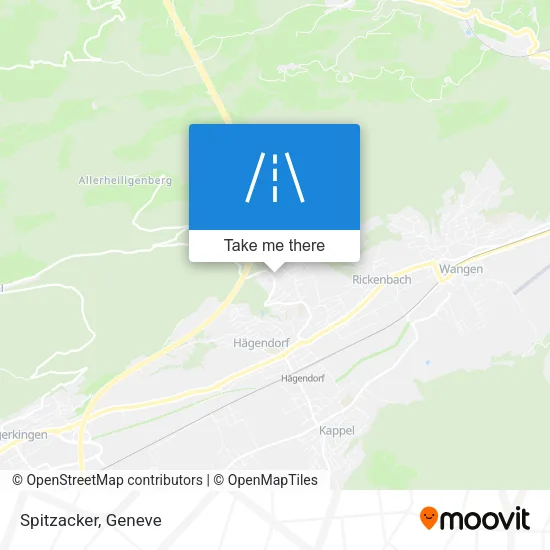 Spitzacker map