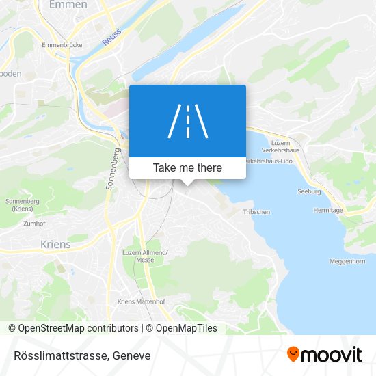 Rösslimattstrasse map