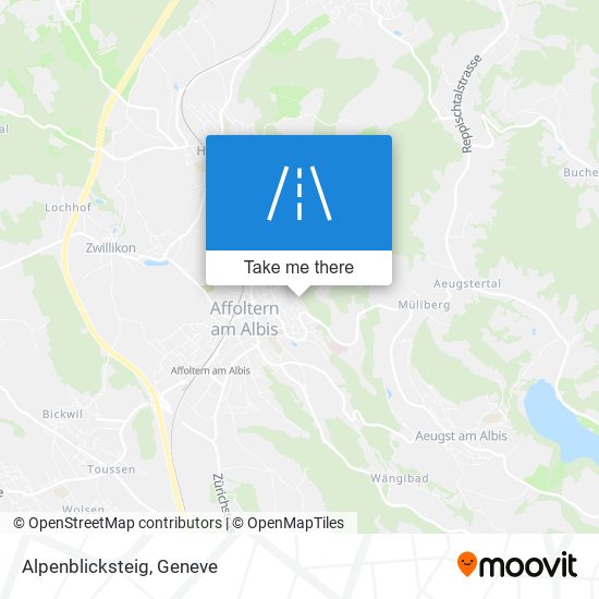 Alpenblicksteig map