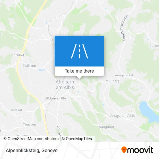 Alpenblicksteig plan