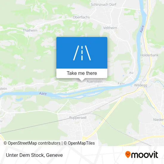 Unter Dem Stock map