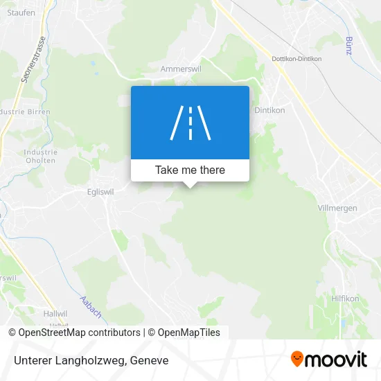 Unterer Langholzweg map