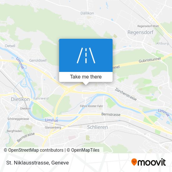 St. Niklausstrasse map