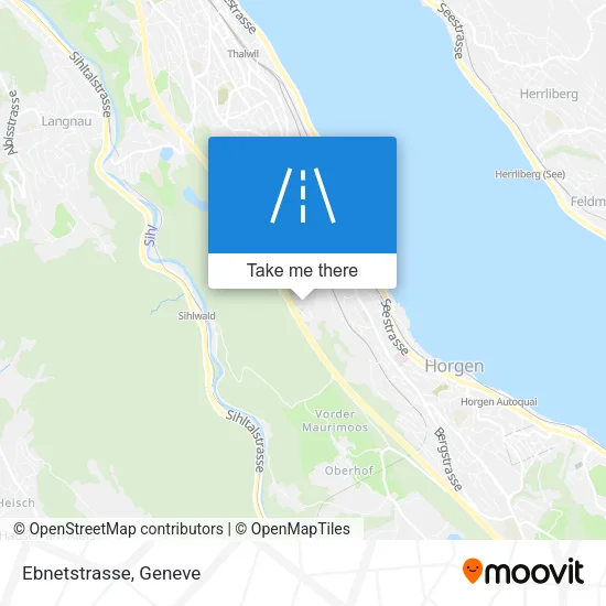 Ebnetstrasse map