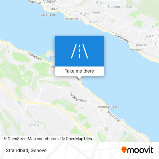 Strandbad map