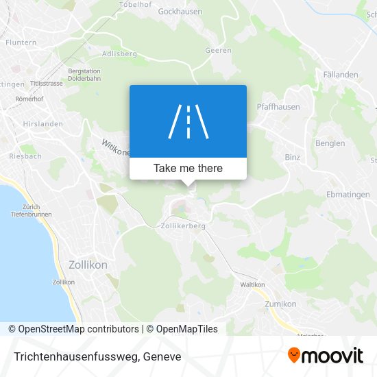 Trichtenhausenfussweg map