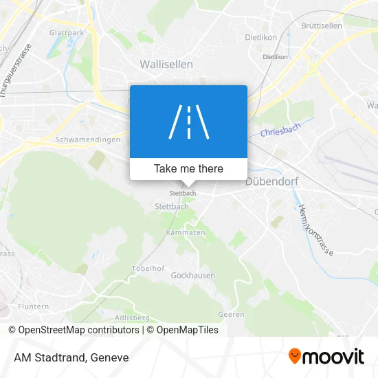 AM Stadtrand map