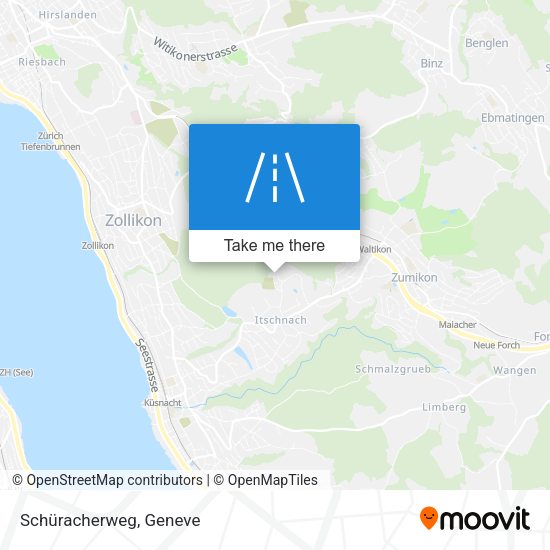 Schüracherweg map