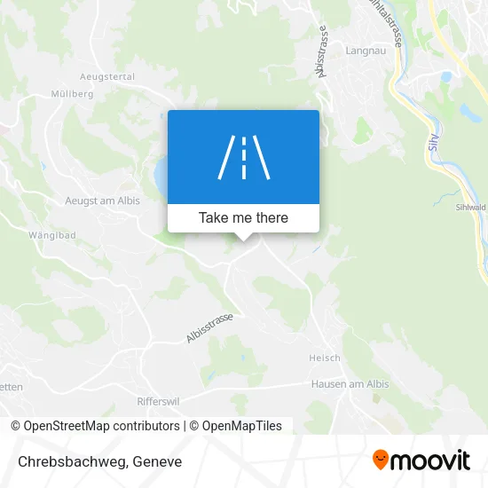 Chrebsbachweg map
