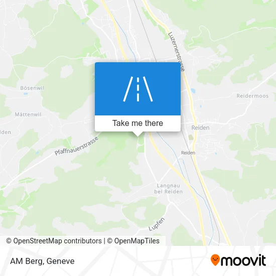 AM Berg map