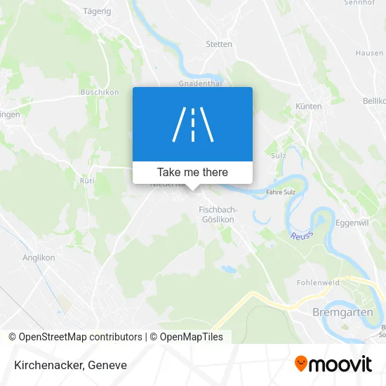 Kirchenacker map
