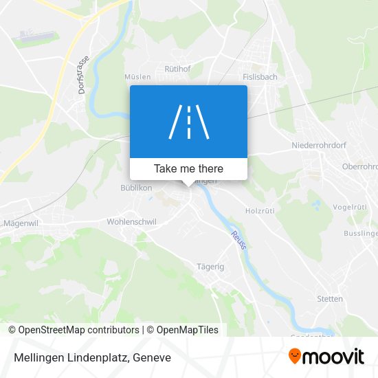 Mellingen Lindenplatz map