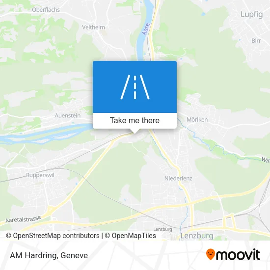 AM Hardring map