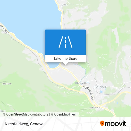 Kirchfeldweg map