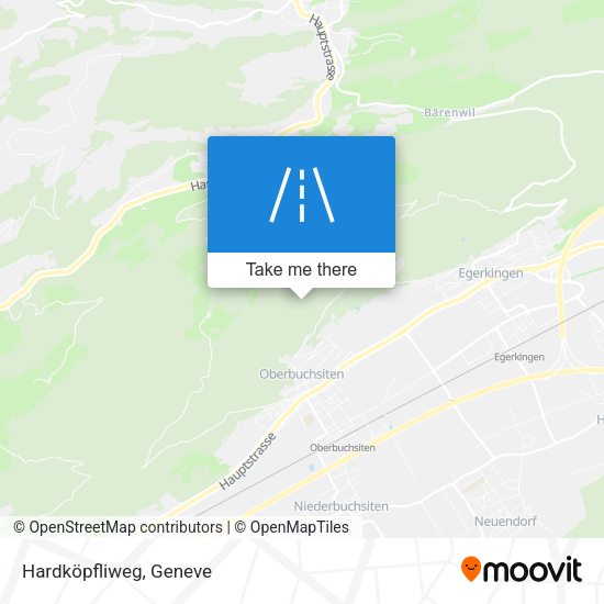 Hardköpfliweg map