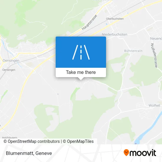 Blumenmatt map
