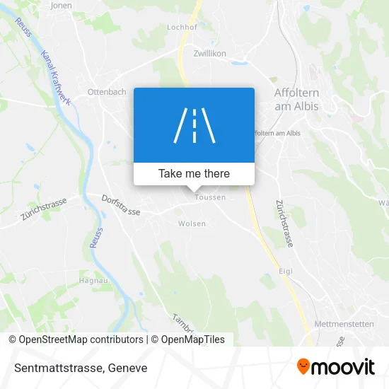 Sentmattstrasse map