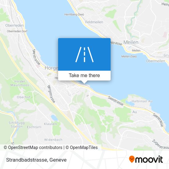 Strandbadstrasse map