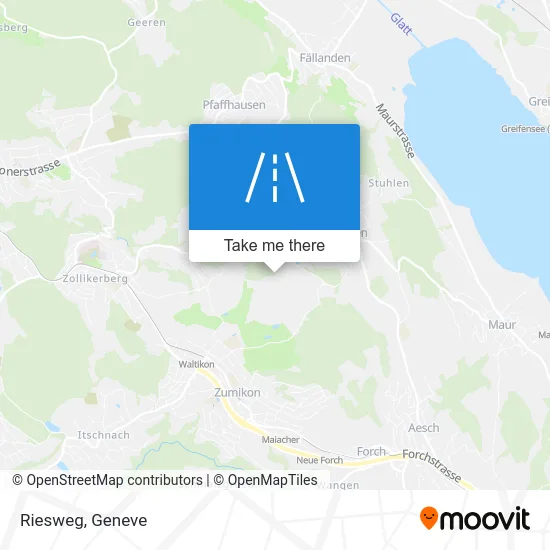 Riesweg map