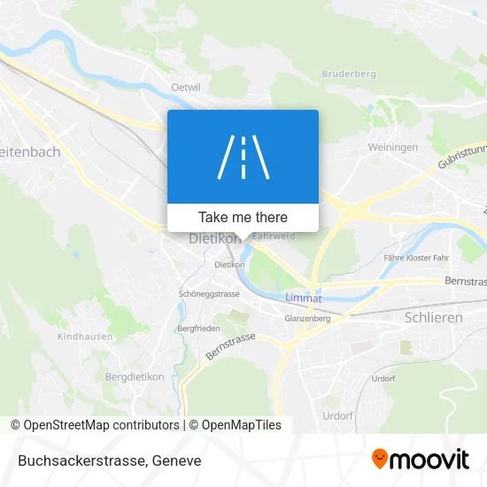 Buchsackerstrasse map