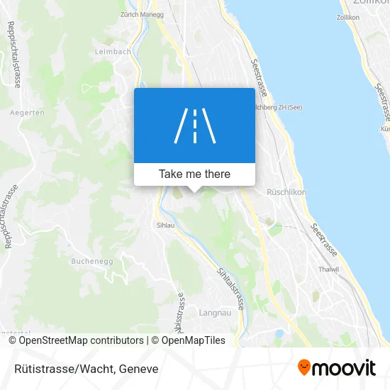 Rütistrasse/Wacht plan