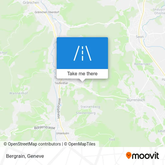 Bergrain map