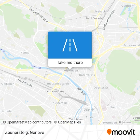 Zeunersteig map