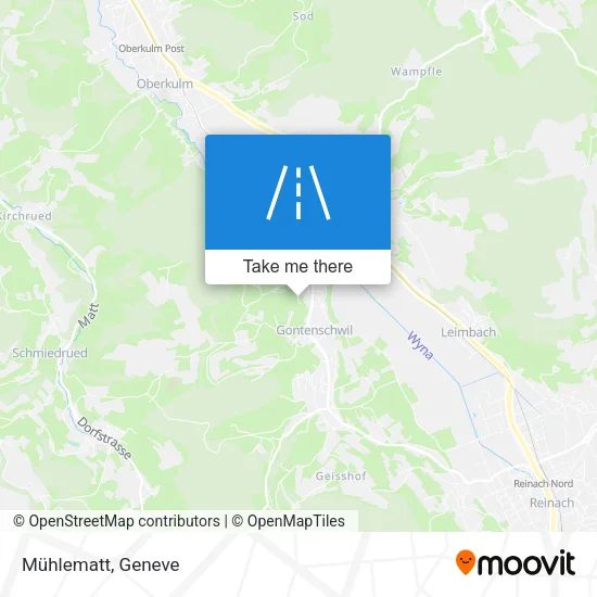 Mühlematt map