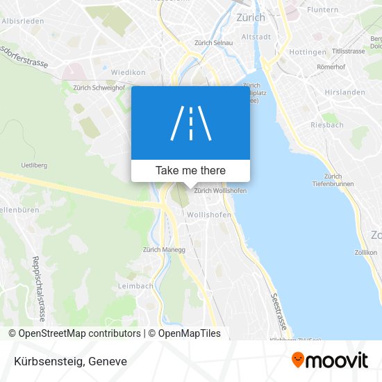 Kürbsensteig map