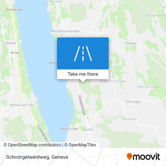 Schnörgelweidweg map