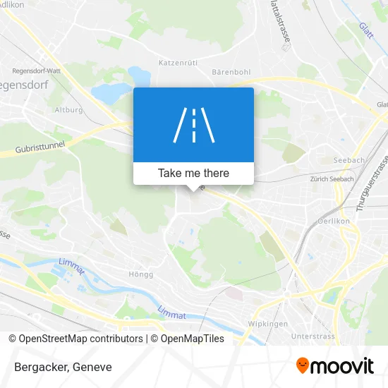 Bergacker map