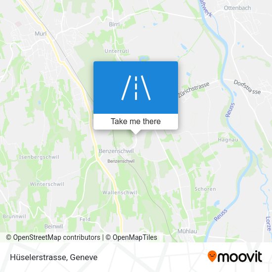 Hüselerstrasse map