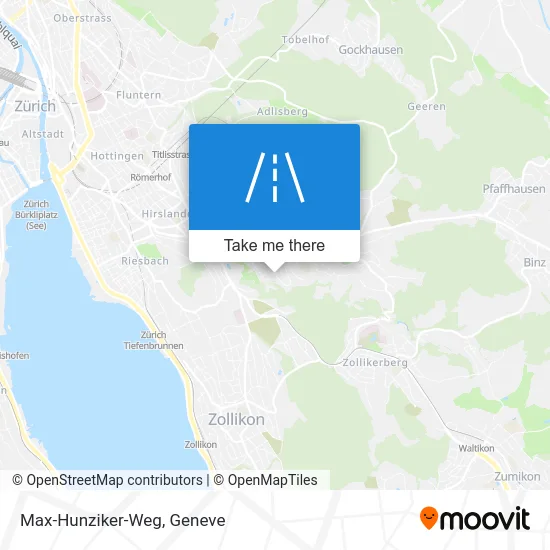 Max-Hunziker-Weg map