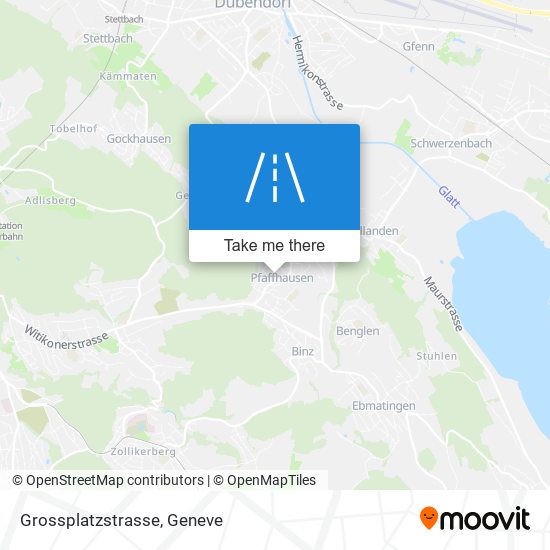 Grossplatzstrasse plan