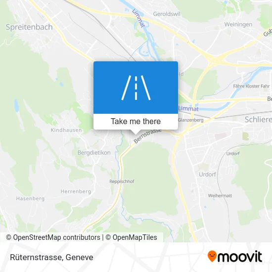 Rüternstrasse map