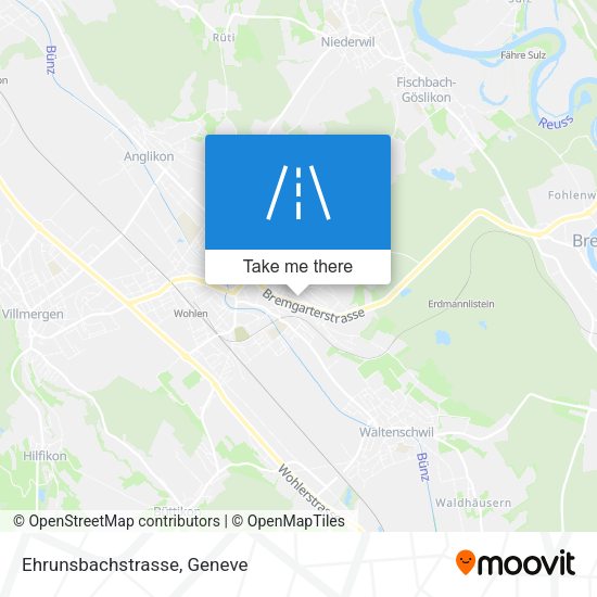 Ehrunsbachstrasse map