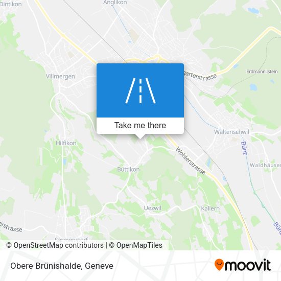 Obere Brünishalde map