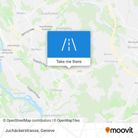 Juchäckerstrasse map