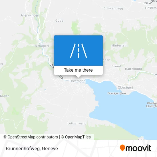 Brunnenhofweg map