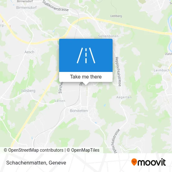 Schachenmatten map