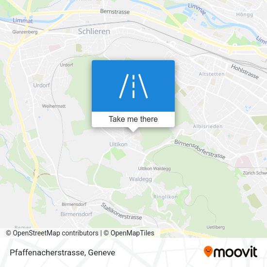 Pfaffenacherstrasse map