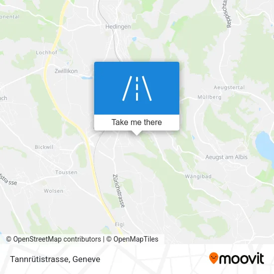 Tannrütistrasse map